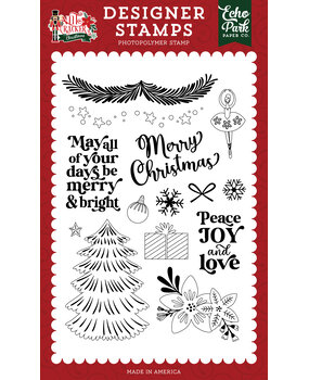 Echo Park Decorative Garland Clear Stamp (NC387043)