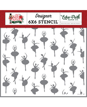 Echo Park Ballerina Stencil (NC387033)