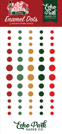 Echo Park Nutcracker Christmas Enamel Dots (NC387028)