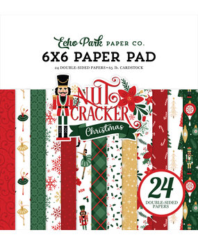 Echo Park Nutcracker Christmas 6x6 Inch Paper Pad (NC387023)