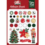 Echo Park Nutcracker Christmas Adhesive Brads (NC387020)