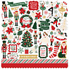 Echo Park Nutcracker Christmas 12x12 Inch Element Sticker (NC387014)