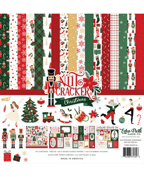 Echo Park Nutcracker Christmas 12x12 Inch Collection Kit (NC387016)