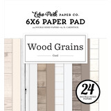Echo Park Cool Wood Grains 6x6 Inch Paper Pad (CWG389023)