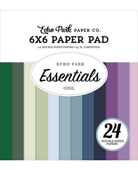 Echo Park Cool Essentials 6x6 Inch Paper Pad (COE394023)