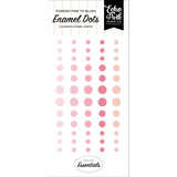 Echo Park Pink Essentials Enamel Dots (PE395028)
