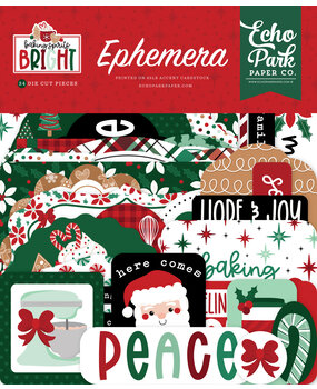 Echo Park Baking Spirits Bright Ephemera (BSB388024)