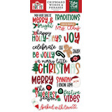 Echo Park Baking Spirits Bright Chipboard Word & Phrases (BSB388022)