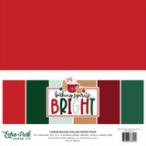 Echo Park Baking Spirits Bright 12x12 Inch Coordinating Solids Paper Pack (BSB388015)