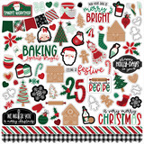 Echo Park Baking Spirits Bright 12x12 Inch Element Sticker (BSB388014)