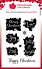 Christmas Patches Clear Stamps (FRS1064) (OUTLET)