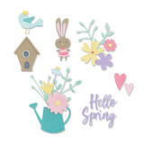 Sizzix Thinlits Die by Olivia Rose Hello Spring (16pcs) (665091) (DISCONTINUED) Sizzix Thinlits Die by Olivia Rose Hello Spring (16pcs) (665091) (DISCONTINUED)