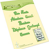 Leane Creatief Lea'Bilitie Cutting Die Tekst NL (45.9242) (DISCONTINUED)