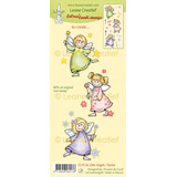 Leane Creatief LeCrea Combi Clear Stamp Little Angels / Fairies (55.9136) (DISCONTINUED)