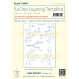 Leane Creatief LeCrea Template Layering Branches All Seasons (95.9259) (DISCONTINUED)