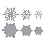 Spellbinders Layering Snowflakes Etched Dies (S5-651)