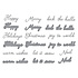 Handwritten Holiday Sentiments Etched Dies (S5-654) Handwritten Holiday Sentiments Etched Dies (S5-654)