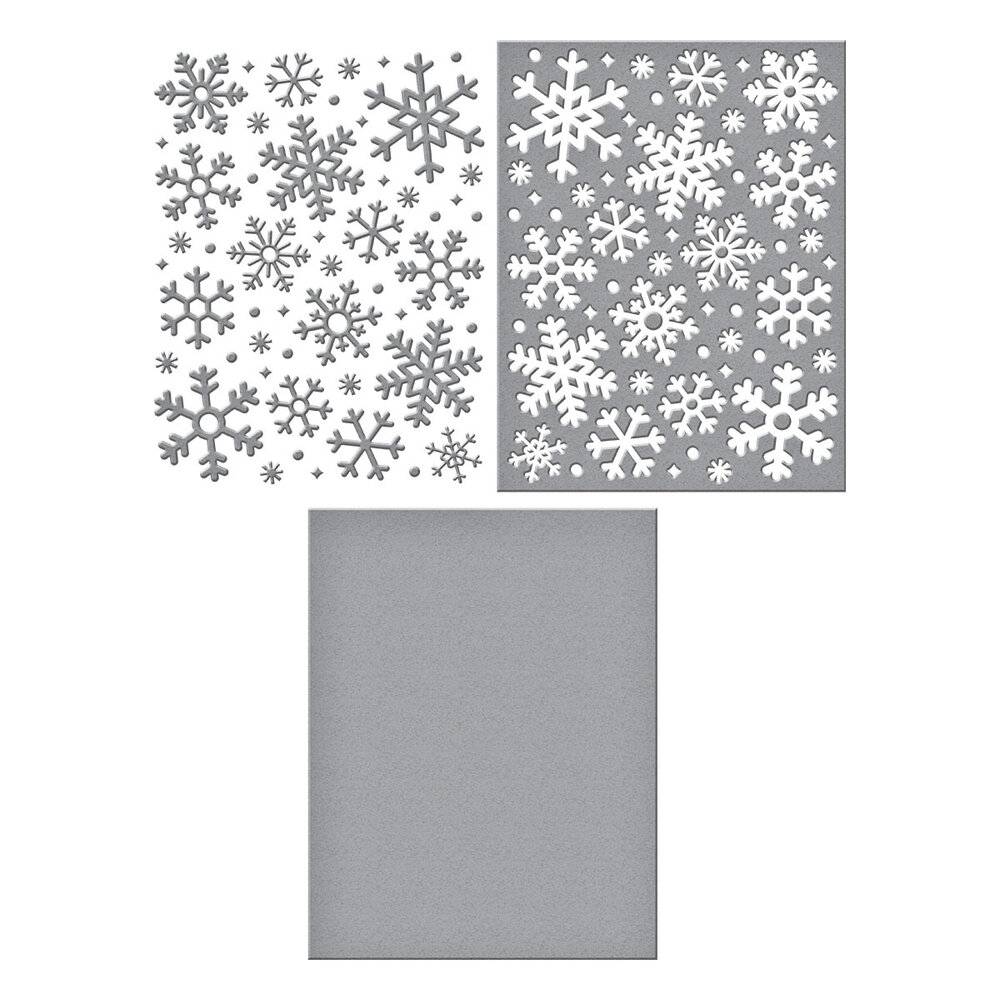 Spellbinders Frozen Flurries Etched Dies (S5-652) Spellbinders Frozen Flurries Etched Dies (S5-652)