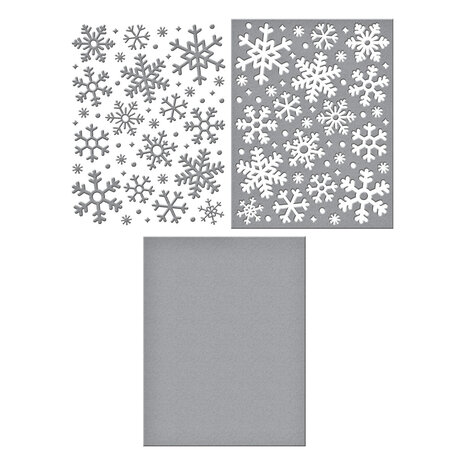 Spellbinders Frozen Flurries Etched Dies (S5-652) Spellbinders Frozen Flurries Etched Dies (S5-652)