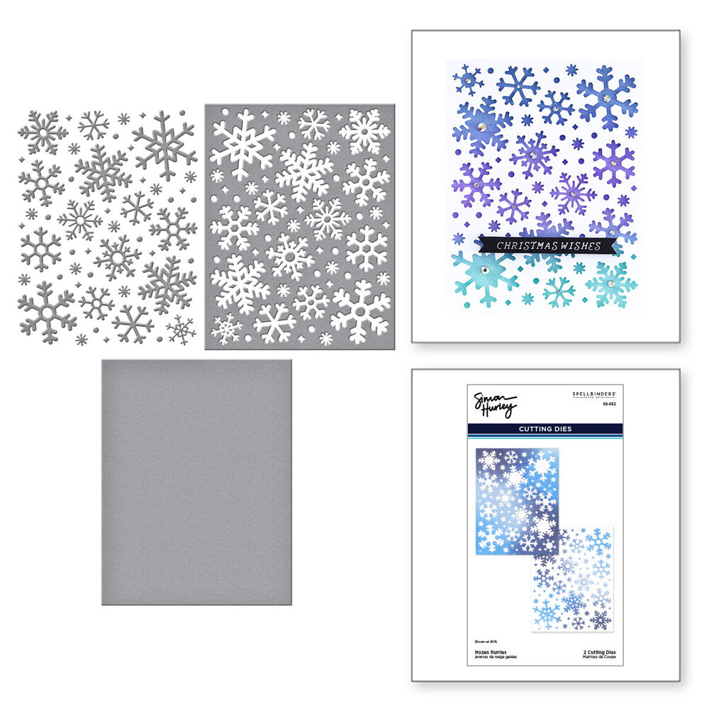 Spellbinders Frozen Flurries Etched Dies (S5-652) Spellbinders Frozen Flurries Etched Dies (S5-652)