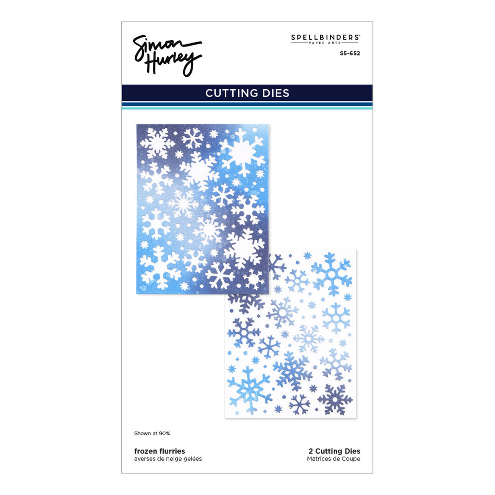 Spellbinders Frozen Flurries Etched Dies (S5-652) Spellbinders Frozen Flurries Etched Dies (S5-652)