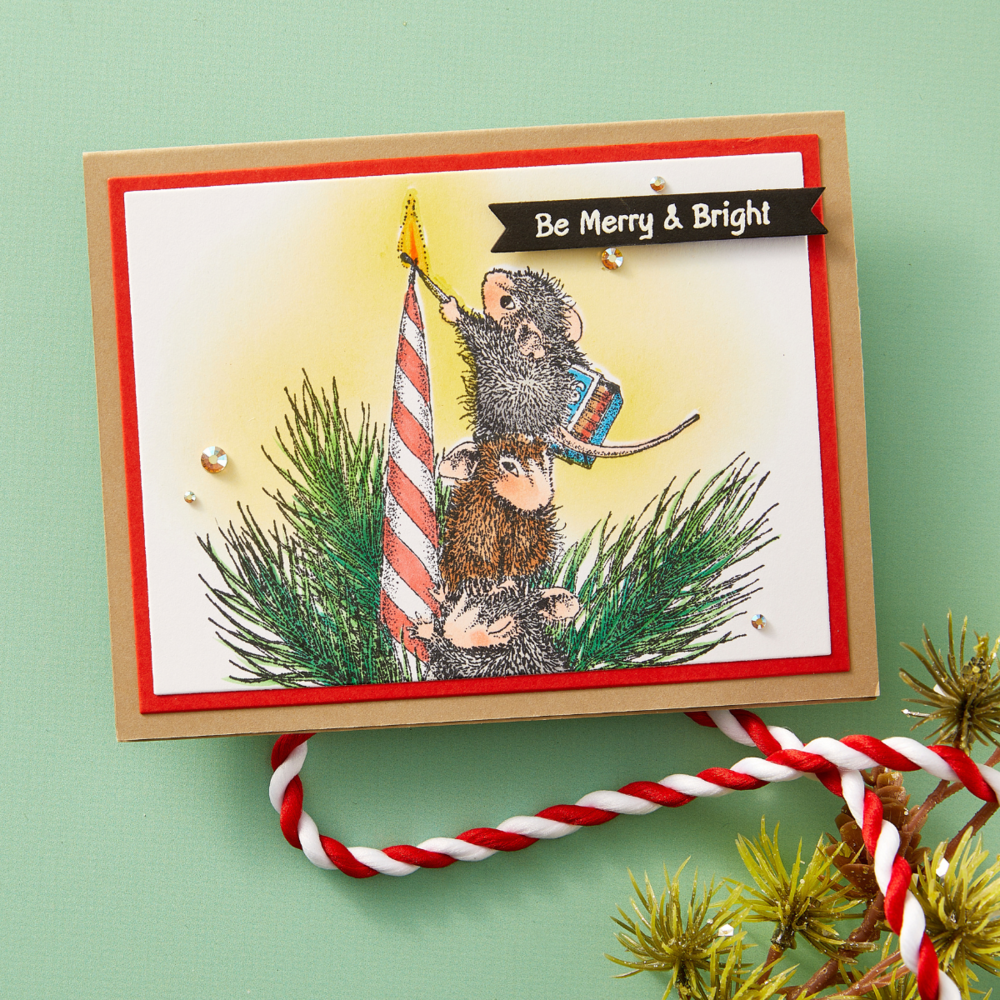 Spellbinders Holiday Glow Cling Rubber Stamp Set (RSC-036) Spellbinders Holiday Glow Cling Rubber Stamp Set (RSC-036)