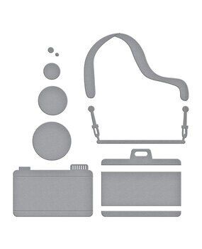 Spellbinders Say Cheese Etched Dies (S4-1383) (DISCONTINUED)