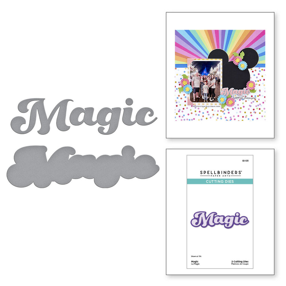 Spellbinders Magic Etched Dies (S1-131)