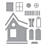 Spellbinders Home Sweet Home Etched Dies (S4-1353)