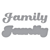 Spellbinders Family Etched Dies (S2-383)
