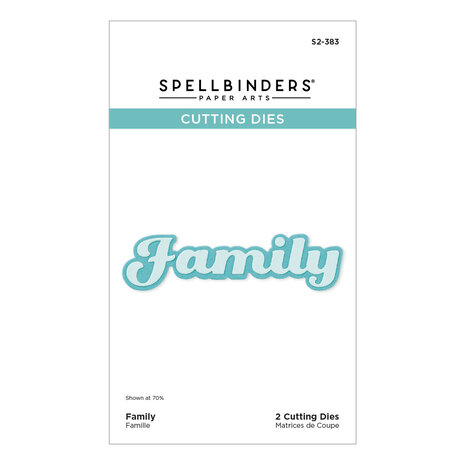 Spellbinders Family Etched Dies (S2-383) Spellbinders Family Etched Dies (S2-383)