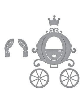 Spellbinders Fairy Tale Carriage Etched Dies (S2-407)
