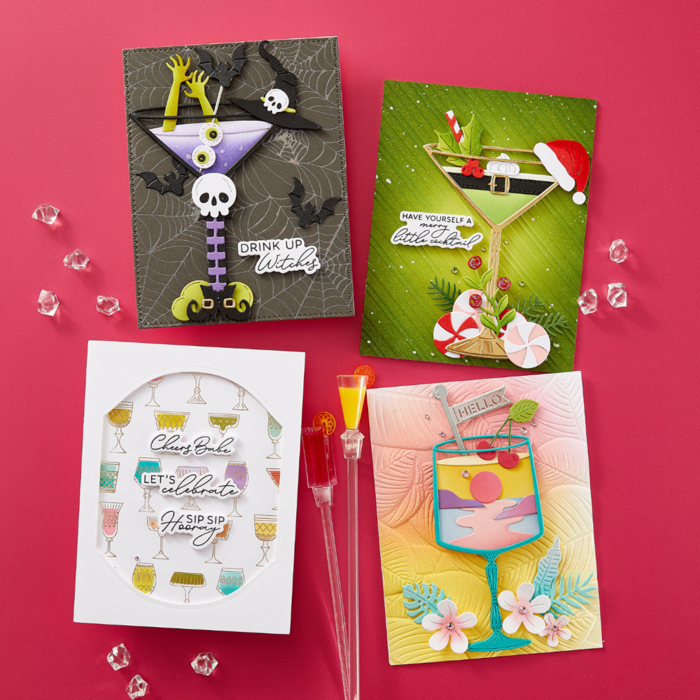 Spellbinders Sunset in a Glass Etched Dies (S5-627)