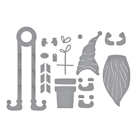 Spellbinders Dancin' Gnome Etched Dies (S4-1371) Spellbinders Dancin' Gnome Etched Dies (S4-1371)