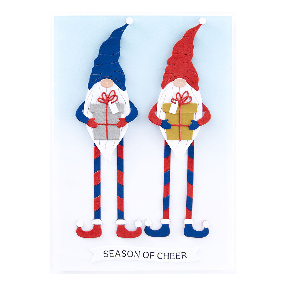 Spellbinders Dancin' Gnome Etched Dies (S4-1371) Spellbinders Dancin' Gnome Etched Dies (S4-1371)