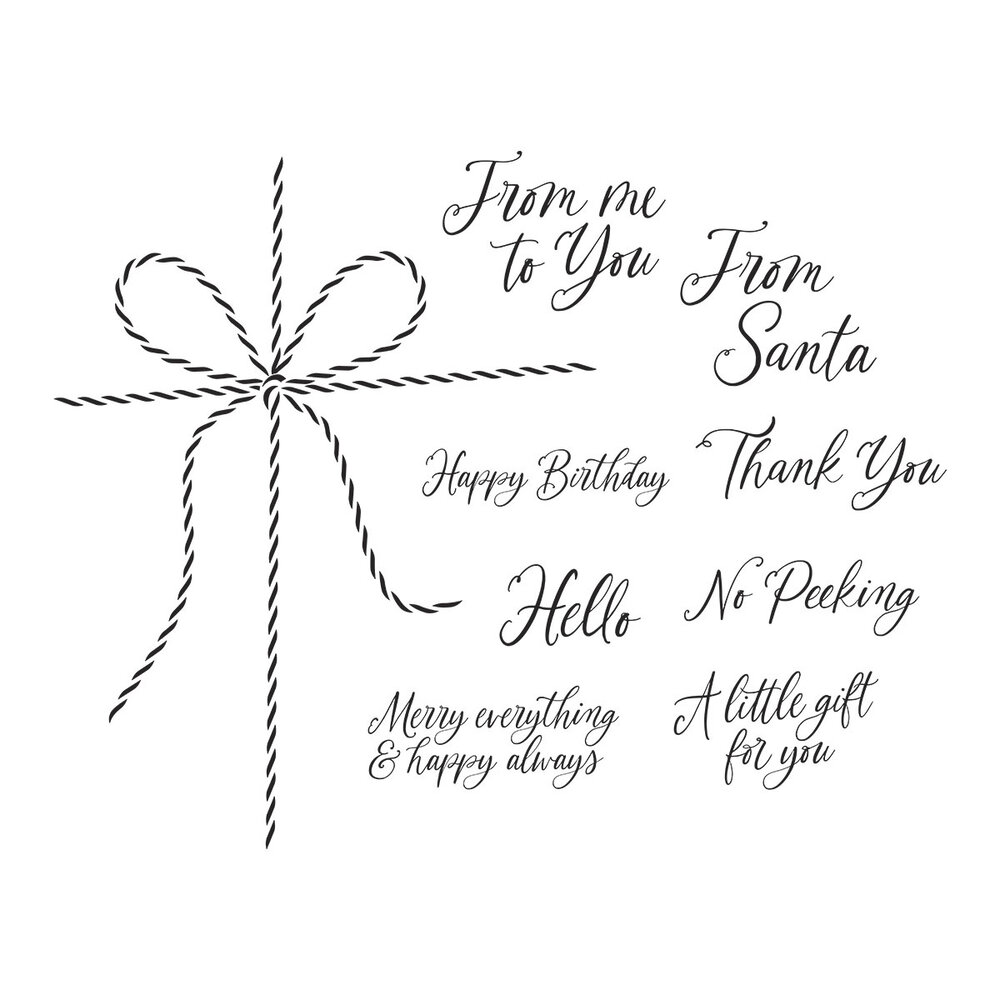 Spellbinders A Little Gift Press Plates (BP-202) (DISCONTINUED)