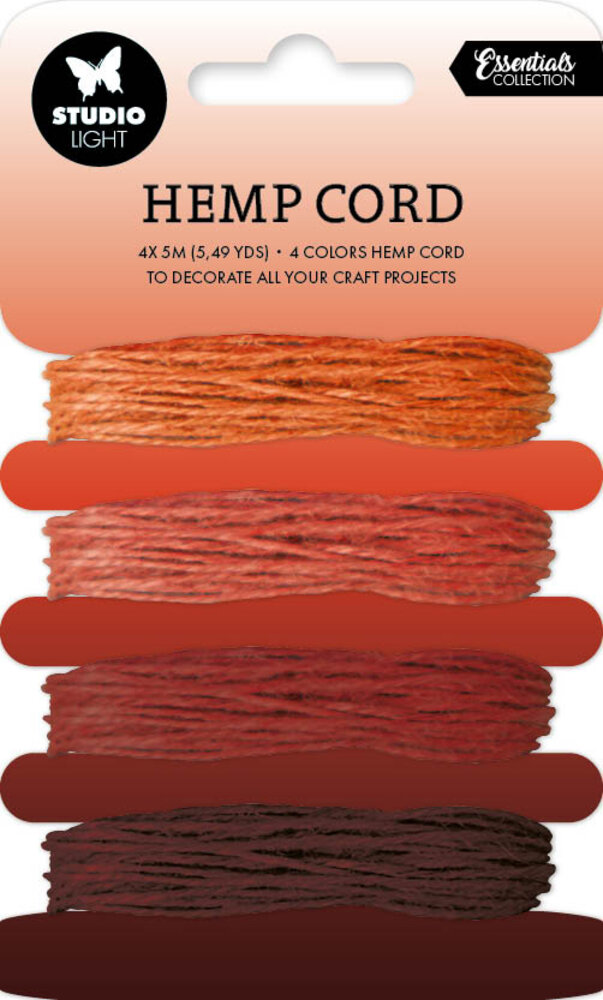Studio Light Shades Of Orange Hemp Cord (SL-ES-RIB13) (BASIC)