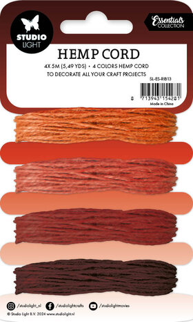 Studio Light Shades Of Orange Hemp Cord (SL-ES-RIB13) (BASIC)