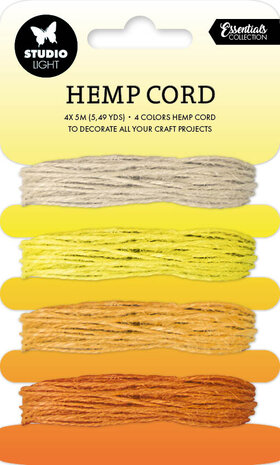 Studio Light Shades Of Yellow Hemp Cord (SL-ES-RIB12) (BASIC)