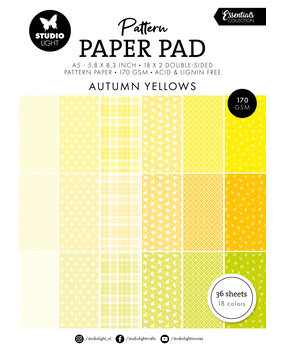 Studio Light Autumn Yellow A5 Paper Pad (SL-ES-PPP233) (BASIC)