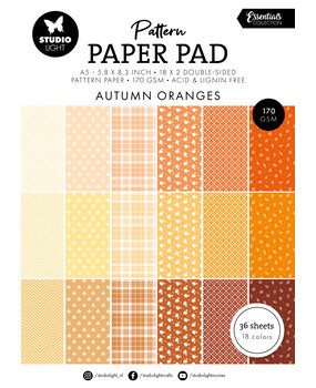 Studio Light Autumn Oranges A5 Paper Pad (SL-ES-PPP234) (BASIC)