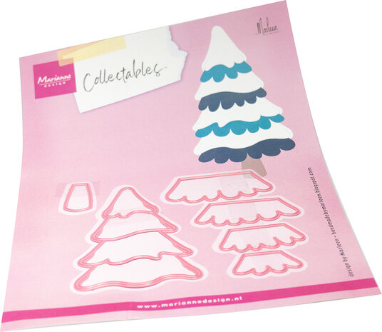 Marianne Design Collectable by Marleen Snowy Tree (COL1554) Marianne Design Collectable by Marleen Snowy Tree (COL1554)