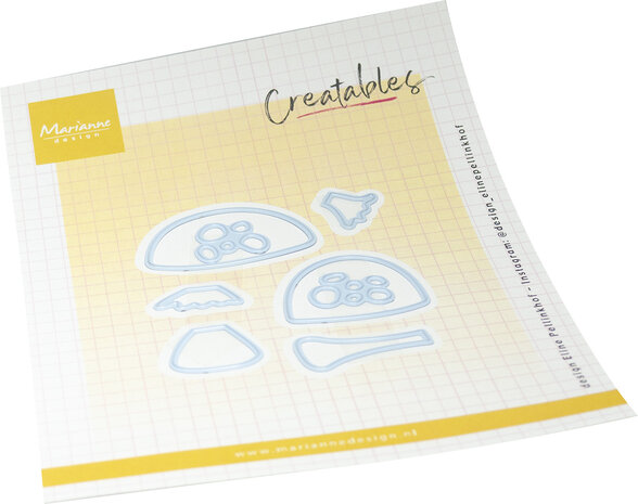 Marianne Design Creatable Eline's Mushrooms (LR0879) Marianne Design Creatable Eline's Mushrooms (LR0879)