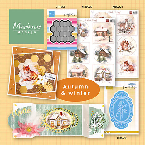 Marianne Design Decoupage Mattie's Mooiste Forest Animals (MB0221) (DISCONTINUED) Marianne Design Decoupage Mattie's Mooiste Forest Animals (MB0221) (DISCONTINUED)
