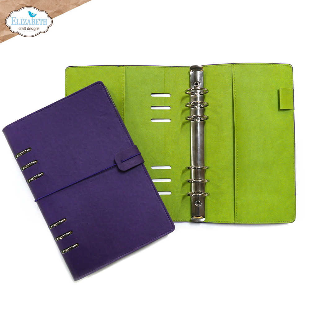 Elizabeth Craft Designs La Dolce Vita Planner A5 Grape Jelly (P031)