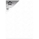Paper Favourites Super White A4 Star Rain 130gsm (10pcs) (PFSS603)