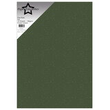 Paper Favourites Forest Green A4 Star Rain 130gsm (10pcs) (PFSS606)