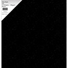Paper Favourites Star Rain A4 Black 130gsm (10pcs) (PFSS610)