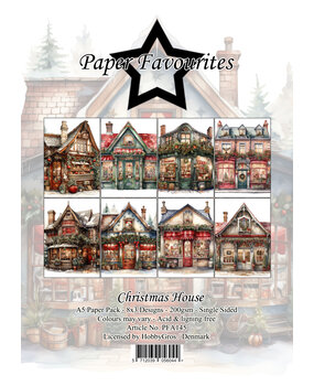Paper Favourites Christmas House A5 Paper Pack (PFA145) Paper Favourites Christmas House A5 Paper Pack (PFA145)
