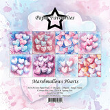 Paper Favourites Marshmallows Hearts 12x12 Inch Paper Pack (PF706)